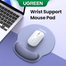 UGREEN 25244 Ergonomic Mouse Pad With Wrist Rest Purple LP668 image
