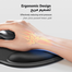 UGREEN 25245 Ergonomic Mouse Pad With Wrist Rest Black LP668 image