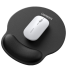 UGREEN 25245 Ergonomic Mouse Pad With Wrist Rest Black LP668 image
