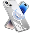 UGREEN 25396 Crystal Transparent Magnetic Protective Case for iPhone15 6.1-inch ( Transparent) LP725 image