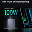 UGREEN 25873 Nexode Pro 100W 3-Port GaN Fast Charger Set US X757 image