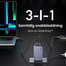 UGREEN 25873 Nexode Pro 100W 3-Port GaN Fast Charger Set US X757 image
