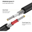 UGREEN 2RCA Male to 2RCA Male Cable 1.5m (Black) AV104 image