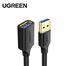UGREEN 30127 USB 3.0 Extension Male Cable 3m (Black)#US129 image