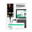 UGREEN 30389 USB-C to USB-C Thunderbolt 4 Cable 0.8m (Black) US501 image