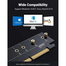 UGREEN 30715 PCIe 4.0(16×) to M.2 NVMe Expansion Card CM465 image