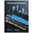 UGREEN 30715 PCIe 4.0(16×) to M.2 NVMe Expansion Card CM465 image