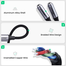 UGREEN 30732 USB Type C Male to 3.5mm 2 Female Audio Cable Space Gray 25cm AV144 image