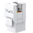 UGREEN 30844 Cat 6 Unshielded Module 180 Degree 1 Pcs NW186 image