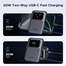 UGREEN 35605B 5000mAh 20W Magnetic Wireless Power Bank Grey PB571 image