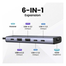 UGREEN 35999 6-in-1 USB-C Hub With HDMI CM511 image