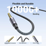 UGREEN 3.5mm 4-Pole M/M Audio Cable Alu Case 3m AV183 image