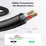 UGREEN 3.5mm Male to 2RCA Male Cable 1m (Black) AV116 image