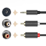 UGREEN 3.5mm Male to 2 RCA Male Audio Cable 2m (Gray) AV102 image