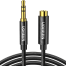 UGREEN 3.5mm Male to 3.5mm Female Extension Cable 1.5m (Black) AV118 image