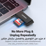 UGREEN 40752 USB 3.0 to TF Plus SD Dual Card Reader (Black) CM104 image