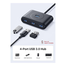 UGREEN 40850 USB 3.0 Hub with USB-CPort 1m (Black) CR113 image