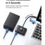 UGREEN 40850 USB 3.0 Hub with USB-CPort 1m (Black) CR113 image