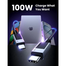 UGREEN 45063 USB-C to USB-C PD Fast Charging Cable 5A Max Space Gray 1m L512 image