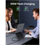 UGREEN 45063 USB-C to USB-C PD Fast Charging Cable 5A Max Space Gray 1m L512 image