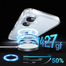 UGREEN 45921 Classy Transparent Magnetic Protective Case for iPhone 16 Upgraded Version ( Transparent) CA109 image