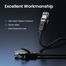 UGREEN 50177 Cat 6 U/UTP Lan Flat Cable 8m (Black) NW102 image