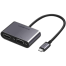 UGREEN 50505 USB-C to HDMI plus VGA Adapter with PD (Space Gray) image