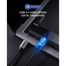 UGREEN 50751 USB 3.1 Type C Male to Type C Male Cable Nickel Plating Aluminum Shell 1.5m (Gray) US161 image