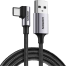 UGREEN 50941 Right Angle USB-A to USB-C Cable 1 M (Space Gray) US284 image