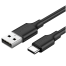 UGREEN 60117 USB-A 2.0 to USB-C Cable Nickel Plating 1.5m (Black) US287 image