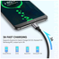UGREEN 60126 USB-A 2.0 to USB-C Cable Nickel Plating Aluminum Braid 1m (Black) US288 image