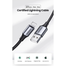 UGREEN 60156 Lightning to USB Cable Alu Case with Braided 1m (Black) US199 image