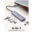 UGREEN 60383 USB-C 6-in-1 Docking Station CM511 image