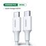 UGREEN 60518 USB 2.0 C M/M ABS Cover 1m (White) US264 image