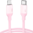 UGREEN 60625 USB-C to Lightning Silicone Cable 1m (Pink) image