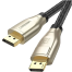 UGREEN 60844 1.4 DP M/M Round Cable Zinc Alloy Shell with Braided 3m (Black) DP112 image