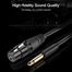 UGREEN 6.5mm to Cannon Female AV Cable 2m (Black) AV131 image