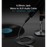 UGREEN 6.5mm to Cannon Female AV Cable 2m (Black) AV131 image