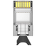 UGREEN 70316 Gigabit Shielded Modular Plug 10 Pcs NW123 image