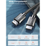 UGREEN 70320 HDMI M/M Round Cable Zinc Alloy Shell Braided 1.5m (Gray) HD135 image