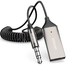 UGREEN 70601 Bluetooth Car Receiver Aux With Mic (Space Gray) CM309 image