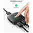 UGREEN 80126 HDMI Switcher 2 In 1 Out 4Kx2K 60HZ CM333 image