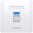 UGREEN 80182 Dual Port Wall Plate 1 Pcs/Bag NW144 image