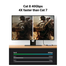 UGREEN 80430 Cat8 Pure Copper Ethernet Cable Round Braided OD5.5mm 1.5m (Black) NW153 image