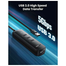 UGREEN 80657 USB 3.0 4-Port Hub 1m (Black) CM416 image