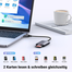 UGREEN 80887 USB-A to SD TF Memory Card Reader Alu Case CM401 image
