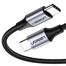 UGREEN 90120 USB-C to USB-C 2.0 5A Aluminum Case with Braid 3m image