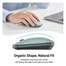 UGREEN 90374 Portable Wireless Mouse (Green) MU001 image