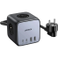 UGREEN 90906 65W 2C2A Smart Charging Magic Box CUBE-Black Metallic Paint-UK CD268 image