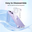 UGREEN 90930 Bright Cushion Protective Case for iPhone 14 ( Transparent) LP601 image